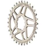 Wolf Tooth Oval Direct Mount Chainrings for Cane Creek and SRAM 3 - Bolt Cranks for Shimano 12spd Hyperglide+ Chain Nickel