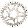 Wolf Tooth Oval Direct Mount Chainrings for Cane Creek and SRAM 3 - Bolt Cranks for Shimano 12spd Hyperglide+ Chain Nickel