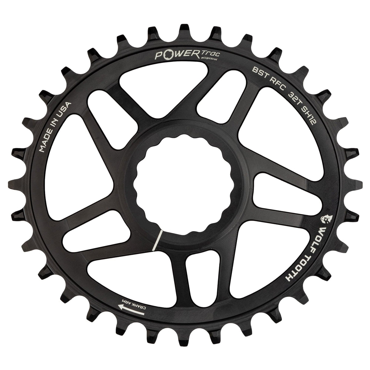 Wolf Tooth Oval Direct Mount Chainrings for Race Face Cinch Drop - Stop B