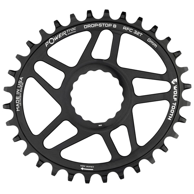 Wolf Tooth Oval Direct Mount Chainrings for Race Face Cinch Drop - Stop B