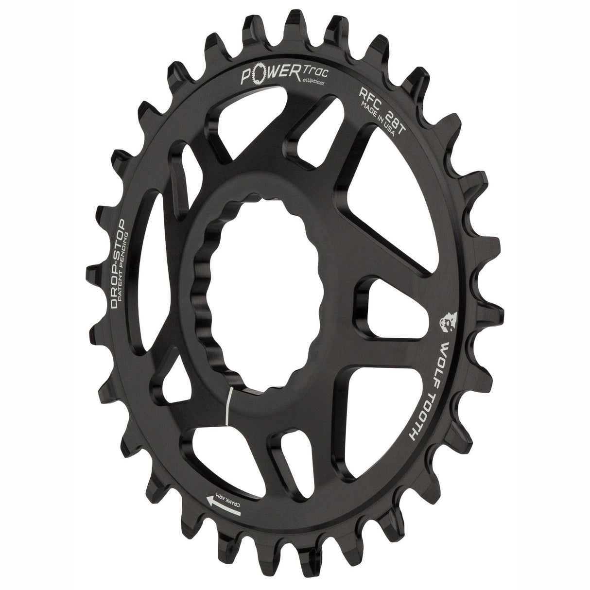Wolf Tooth Oval Direct Mount Chainrings for Race Face Cinch - Drop - Stop A Drop - Stop A
