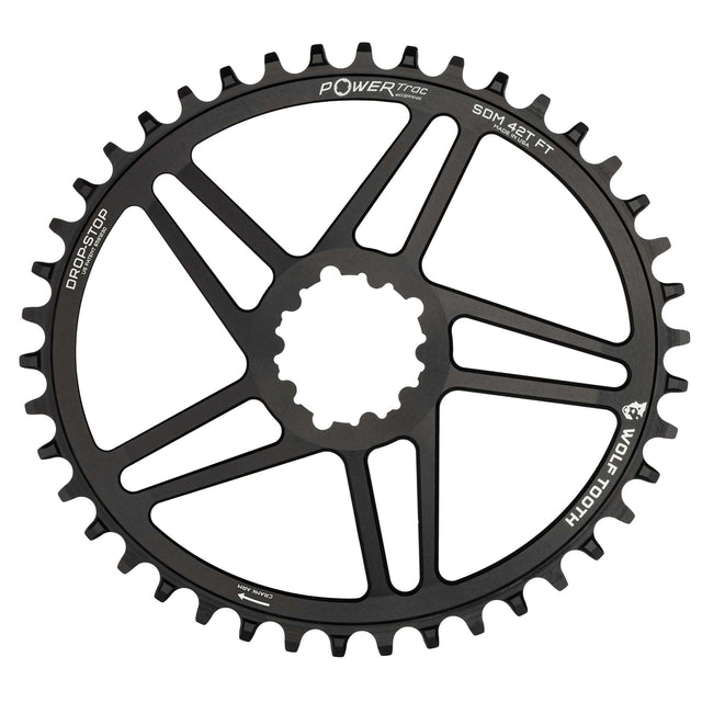 Wolf Tooth Oval Direct Mount Chainrings for SRAM 3 - Bolt Gravel / Road Cranks Drop - Stop B