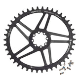 Wolf Tooth Oval Direct Mount Chainrings for SRAM 8 - Bolt Gravel / Road Cranks Drop - Stop B