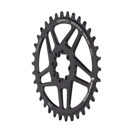 Wolf Tooth Oval Direct Mount Chainrings for SRAM 8 - Bolt Mountain Cranks Drop - Stop B