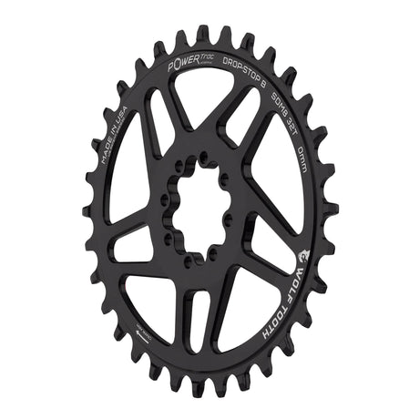 Wolf Tooth Oval Direct Mount Chainrings for SRAM 8 - Bolt Mountain Cranks Drop - Stop B