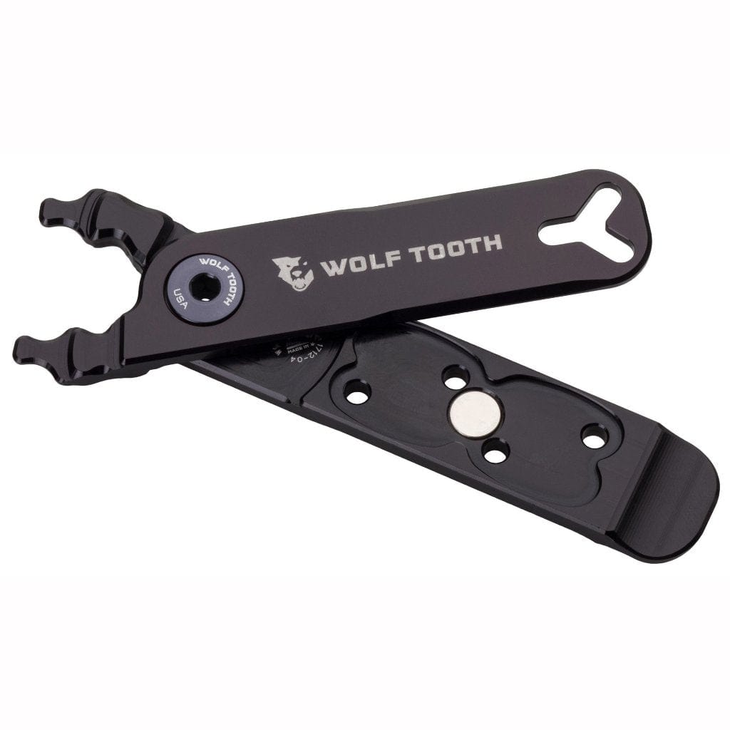 Wolf Tooth Pack Pliers - Master Link Combo Pliers Black