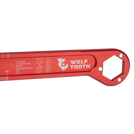 Wolf Tooth Pack Wrench - Ultralight 1 Inch Hex and Bottom Bracket Wrench Lock Ring Wrench