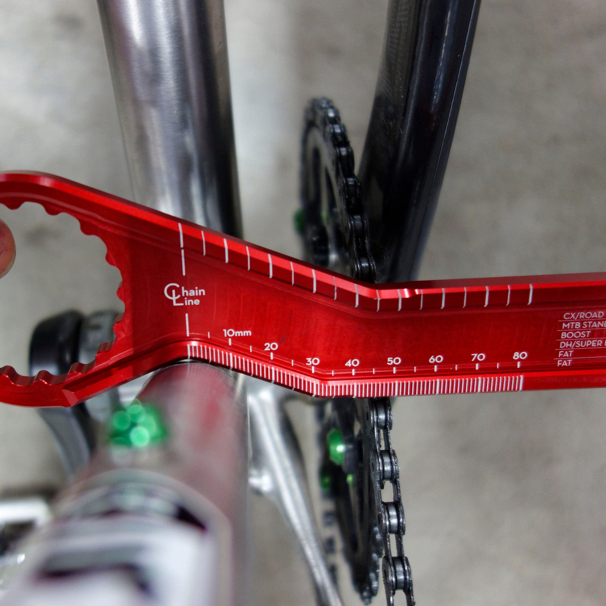 Wolf Tooth Pack Wrench - Ultralight 1 Inch Hex and Bottom Bracket Wrench Lock Ring Wrench