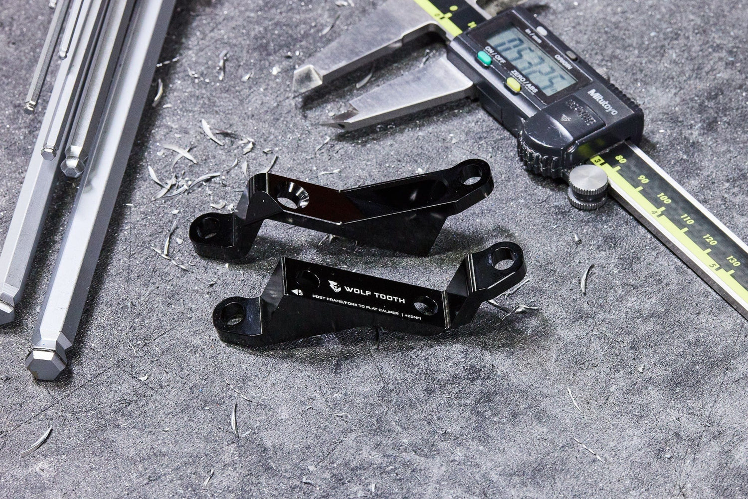 Wolf Tooth Post to Flat Mount Brake Adapter | RA Cycles