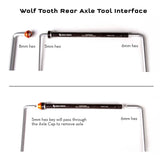Wolf Tooth Rear Axle for X - 12 Aluminum