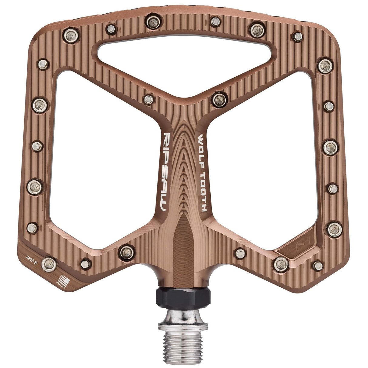 Wolf Tooth Ripsaw Aluminum Pedals Espresso