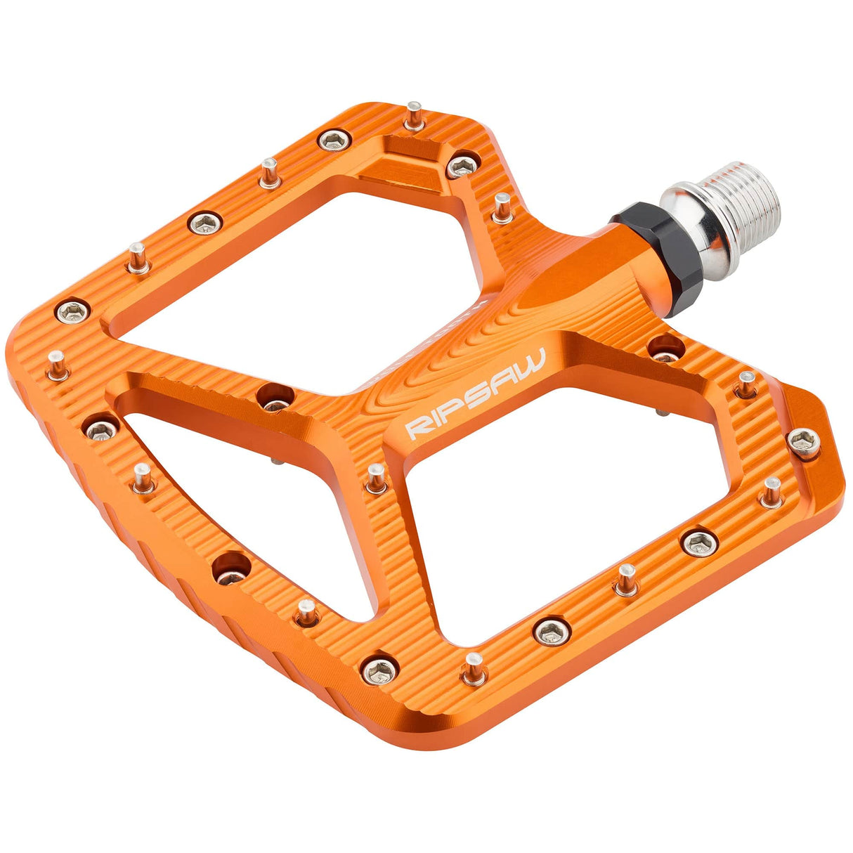 Wolf Tooth Ripsaw Aluminum Pedals Orange