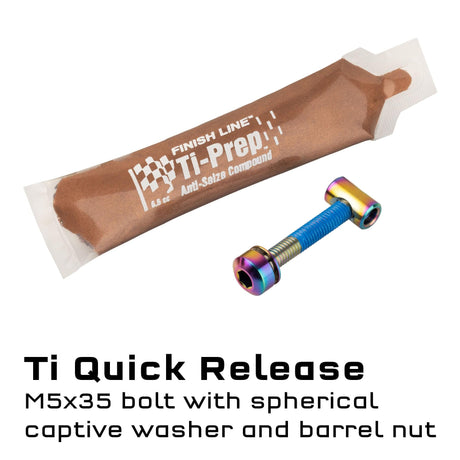 Wolf Tooth Seatpost Clamp Titanium Bolt Hardware Upgrade Kit Bolt Closure