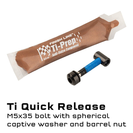 Wolf Tooth Seatpost Clamp Titanium Bolt Hardware Upgrade Kit Bolt Closure