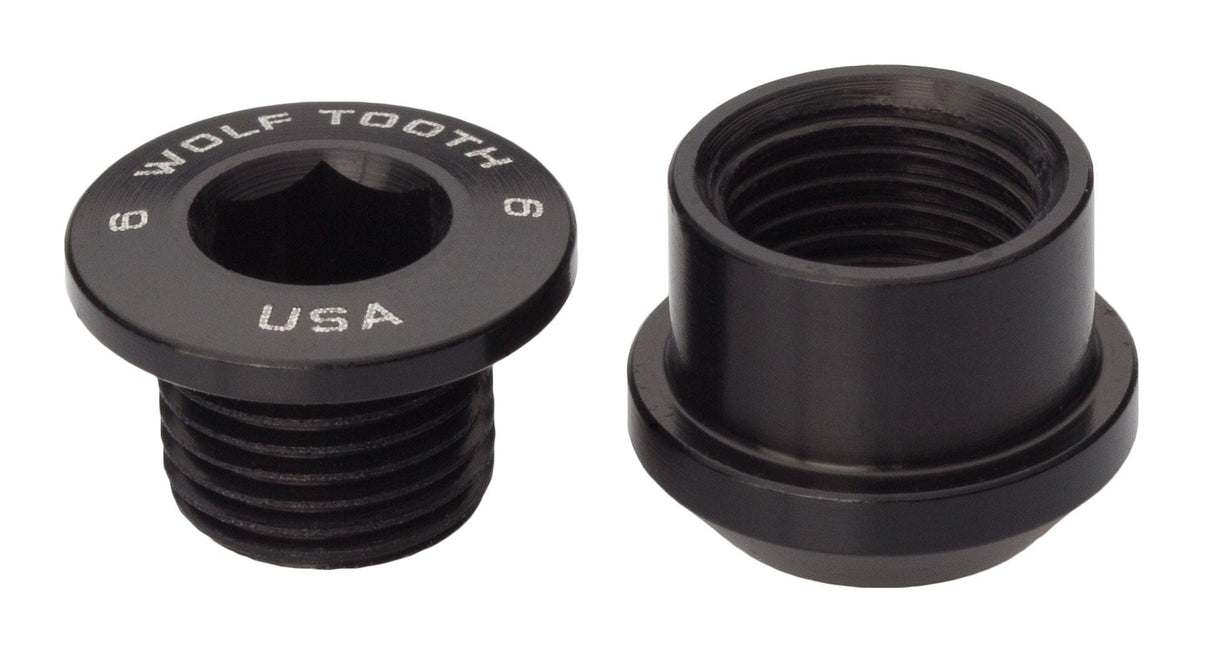 Wolf Tooth Set of 4 Chainring Bolts+Nuts for 1X Aluminum