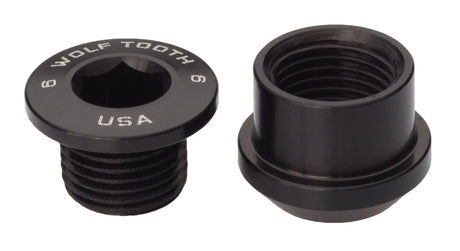 Wolf Tooth Set of 4 Chainring Bolts+Nuts for 1X Aluminum
