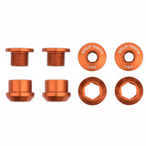 Wolf Tooth Set of 4 Chainring Bolts+Nuts for 1X Aluminum