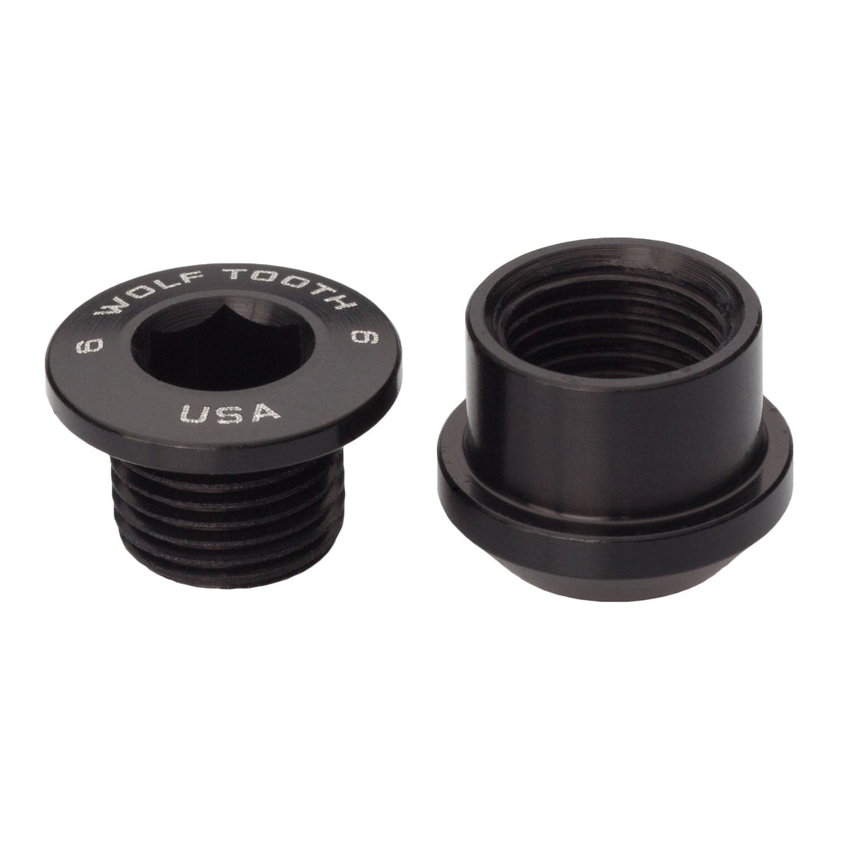 Wolf Tooth Set of 5 Chainring Bolts+Nuts for 1X Aluminum