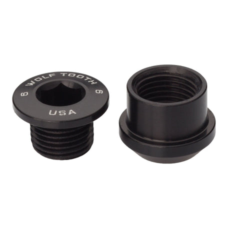 Wolf Tooth Set of 5 Chainring Bolts+Nuts for 1X Aluminum