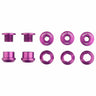 Wolf Tooth Set of 5 Chainring Bolts+Nuts for 1X Aluminum