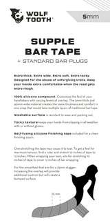 Wolf Tooth Supple Bar Tape Orange