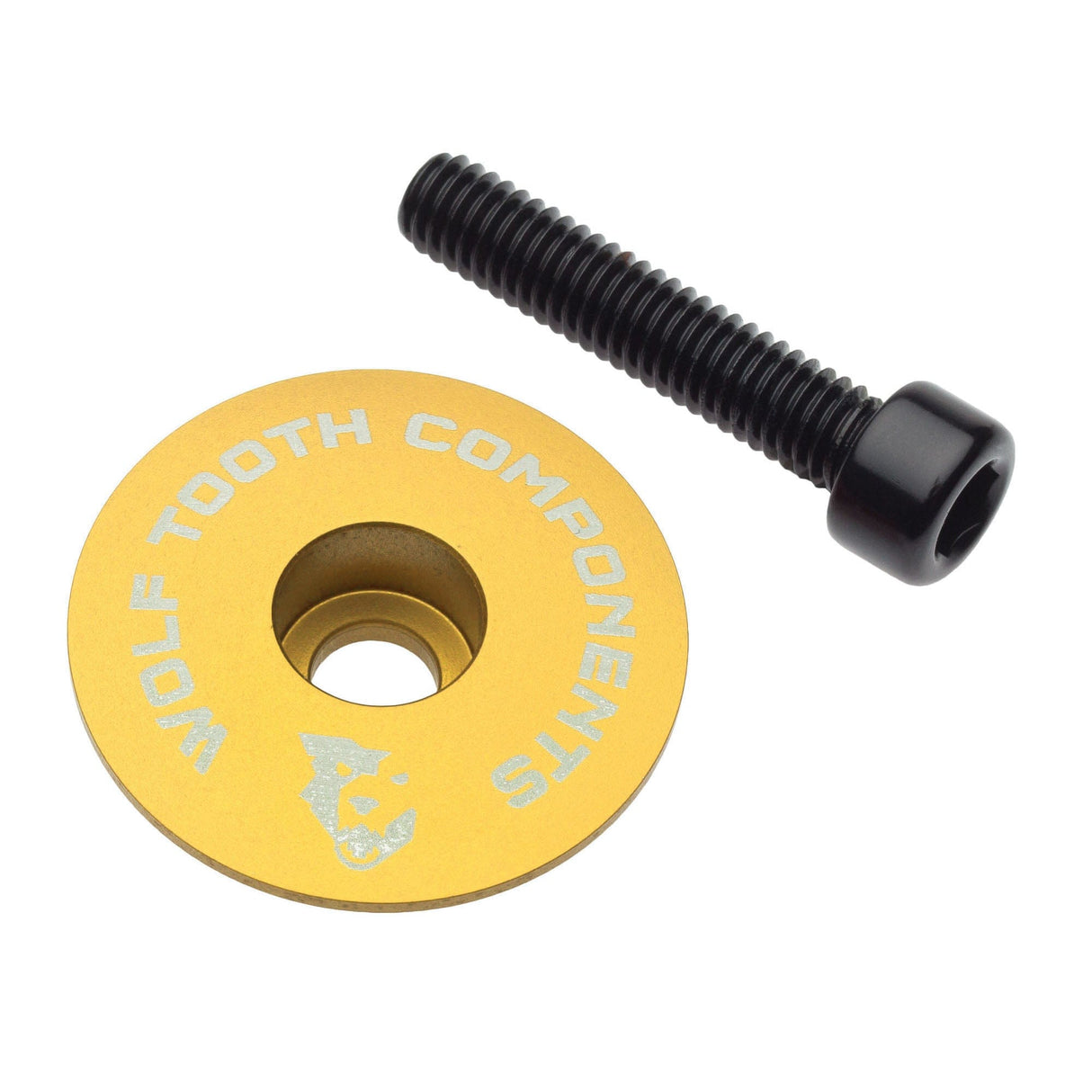Wolf Tooth Ultralight Stem Cap and Bolt Aluminum