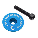Wolf Tooth Ultralight Stem Cap and Bolt Aluminum