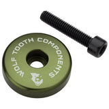 Wolf Tooth Ultralight Stem Cap with Integrated Spacer Aluminum