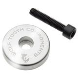 Wolf Tooth Ultralight Stem Cap with Integrated Spacer Aluminum