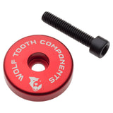 Wolf Tooth Ultralight Stem Cap with Integrated Spacer Aluminum