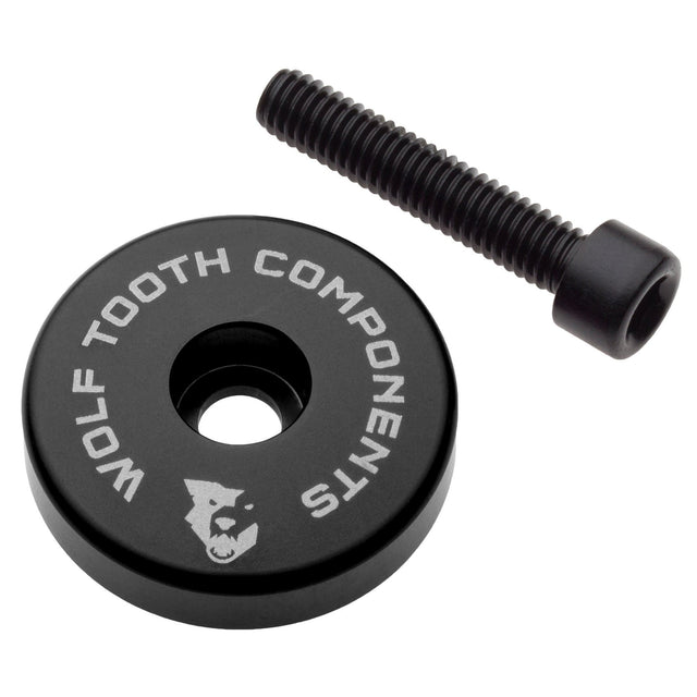 Wolf Tooth Ultralight Stem Cap with Integrated Spacer Aluminum