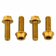Wolf Tooth Water Bottle Cage Bolts Aluminum - 4 pcs.