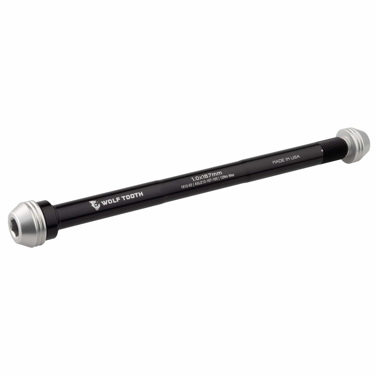 Wolf Tooth Wolf Axle Trainer Caps Silver