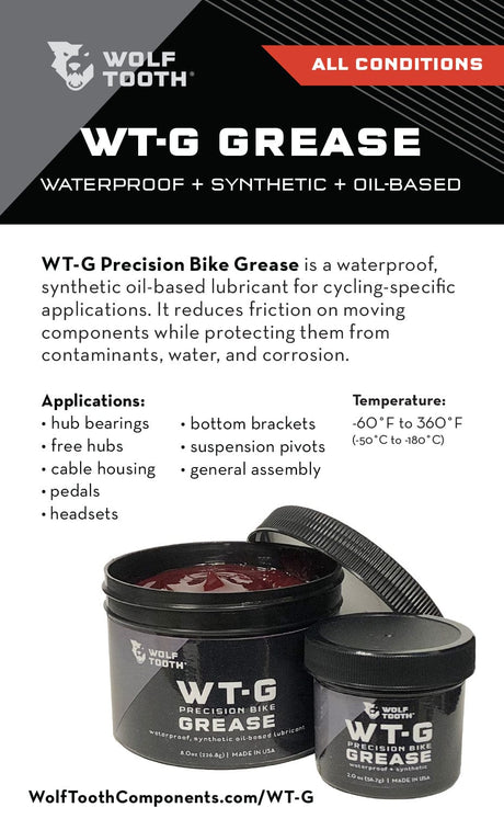 Wolf Tooth WT - G Precision Bike Grease 2oz