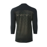 Yeti Enduro 3/4 Sleeve Jersey Black Halftone
