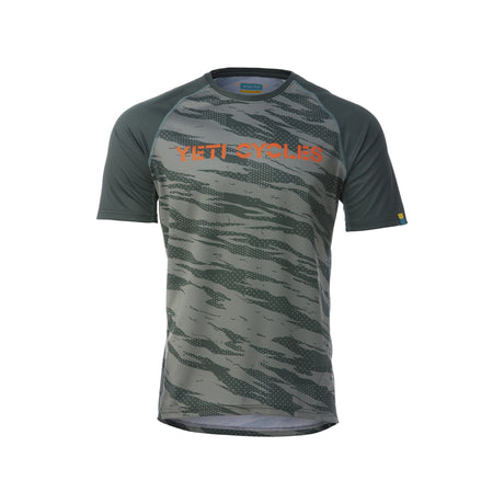 Yeti Longhorn Short Sleeve Jersey Jungle Camo