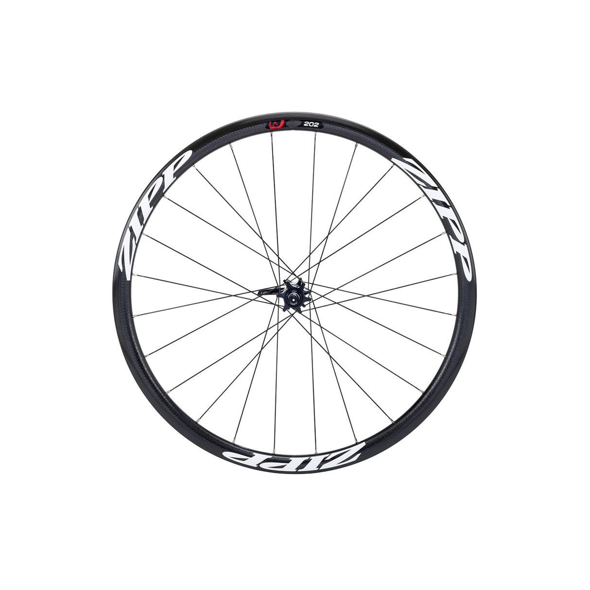 Zipp 202 Firecrest Carbon Clincher Disc Front Wheel for Quick Release White