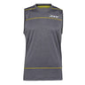 Zoot Run Surfside Sleeveless Tee Black Heather / Subatomic Yellow